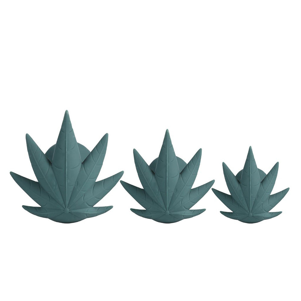 Doobies Pot Leaf Anal Trainer Silicone Set | 5060311473028 | Available at EroticWarehouse.com