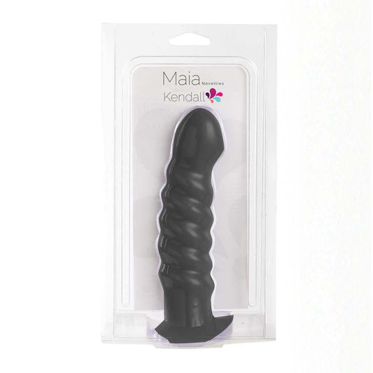 Kendall Silicone Dong Black | 5060311473110 | Available at EroticWarehouse.com