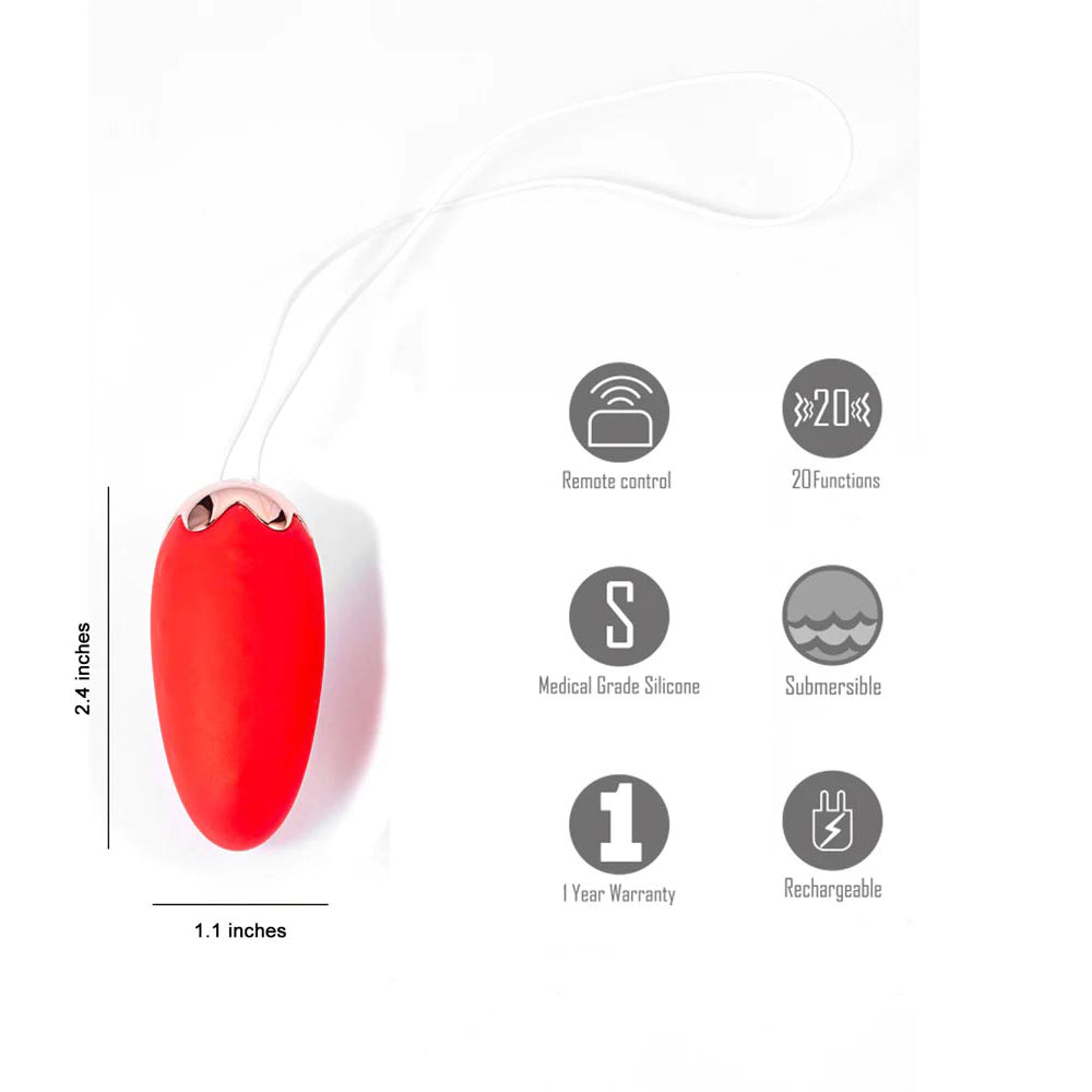 Maia Shortcake Remote Control Egg | 5060311473660 | Available at EroticWarehouse.com