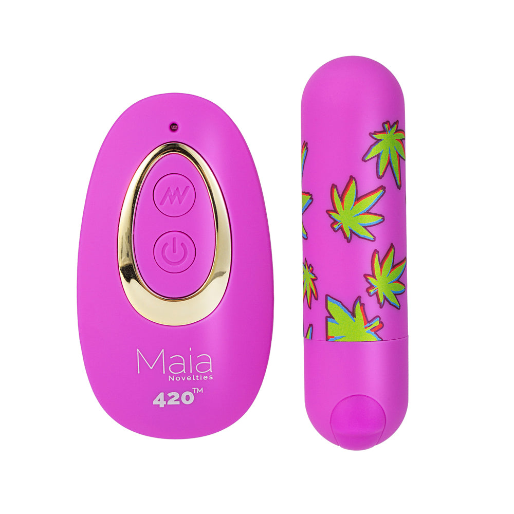 Maia Jessi 420 Remote Purple | 5060311473868 | Available at EroticWarehouse.com