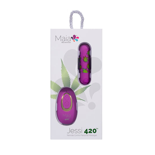 Maia Jessi 420 Remote Purple | 5060311473868 | Available at EroticWarehouse.com