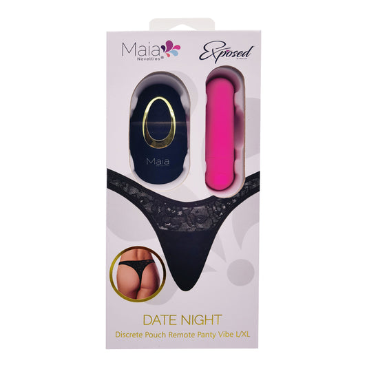Maia Date Night Panty Vibe L/Xl | 5060311474339 | Available at EroticWarehouse.com