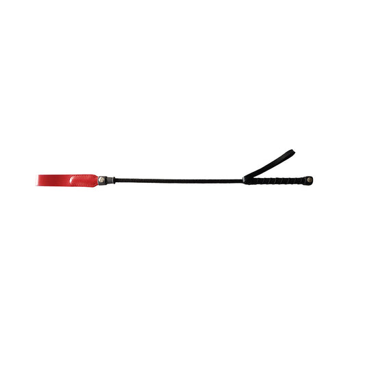Short Riding Crop Slim Tip 20" Red | 5060404819085 | Available at EroticWarehouse.com