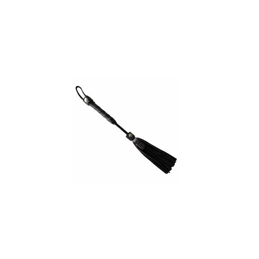Short Leather Flogger Black | 5060404819511 | Available at EroticWarehouse.com