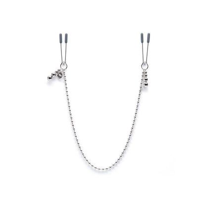 Fifty Shades Darker At My Mercy Beaded Chain Nipple Clamps | 5060462633920 | Available at EroticWarehouse.com