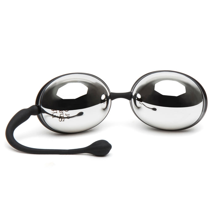 Fifty Shades Of Grey Inner Goddess Silver Jiggle Balls 67G | 5060680311075 | Available at EroticWarehouse.com