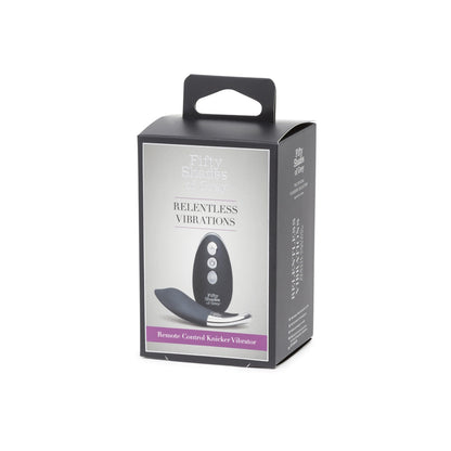 Fifty Shades Of Grey Relentless Vibrations Remote Control Panty Vibe | 5060680311204 | Available at EroticWarehouse.com