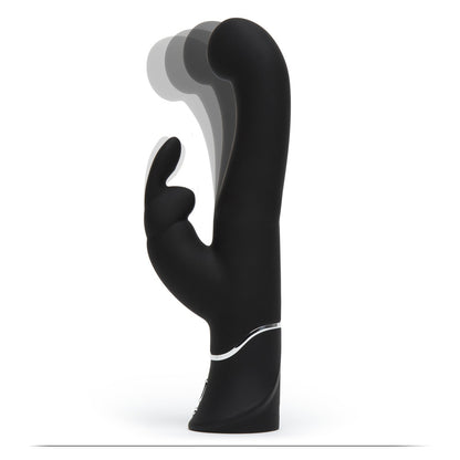 Happy Rabbit G-Spot Stroker Rabbit Vibrator Black | 5060680318494 | Available at EroticWarehouse.com