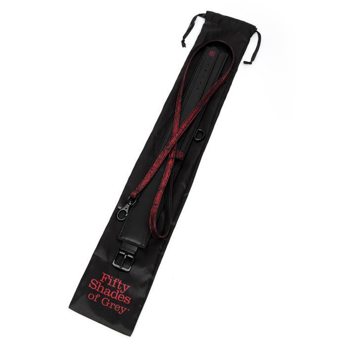 Fifty Shades Of Grey Sweet Anticipation Collar & Lead | 5060897575048 | Available at EroticWarehouse.com