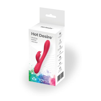 Hot Desire Heating Rabbit Vibrator | 5070000979663 | Available at EroticWarehouse.com