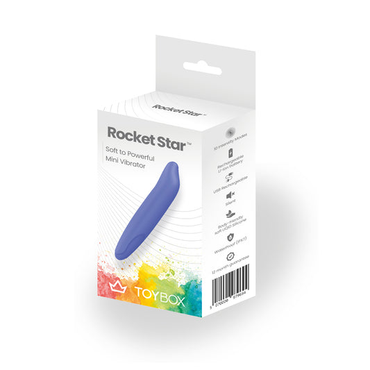 Rocket Star Mini Vibrator | 5070000979694 | Available at EroticWarehouse.com