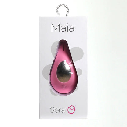 Maia Sera USB Rechargeable Clitoral Lay-On Bullet Vibrator Pastel Pink | 5080311472432 | Available at EroticWarehouse.com