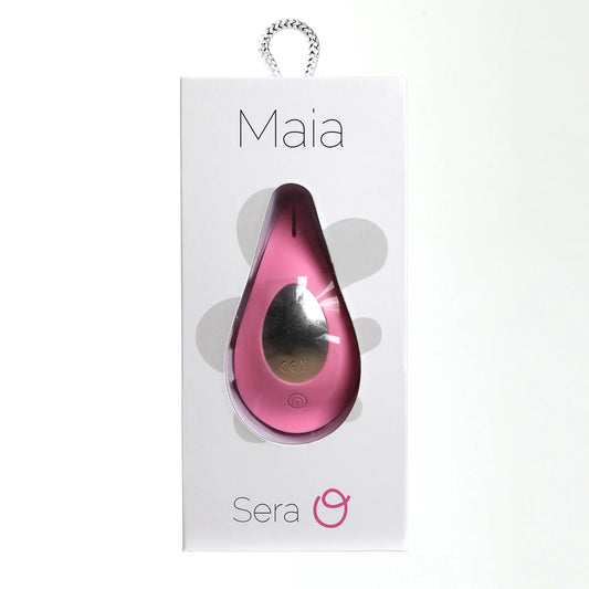 Maia Sera USB Rechargeable Clitoral Lay-On Bullet Vibrator Pastel Pink | 5080311472432 | Available at EroticWarehouse.com