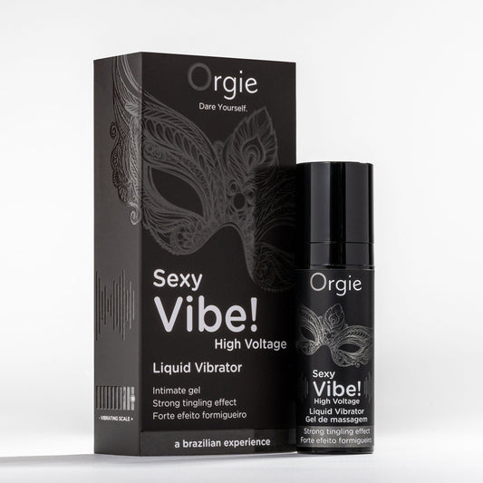 Orgie Sexy Vibe! High Voltage Liquid Vibrator | 5600742917601 | Available at EroticWarehouse.com