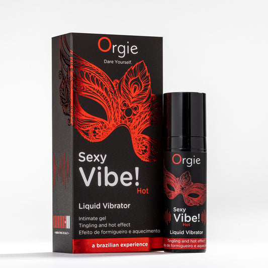 Orgie Sexy Vibe! Hot Liquid Vibrator | 5600742917618 | Available at EroticWarehouse.com