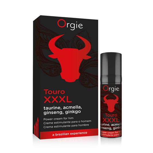 Orgie Touro XXXL Erection Enhancer And Enlarger Cream | 5600742917724 | Available at EroticWarehouse.com