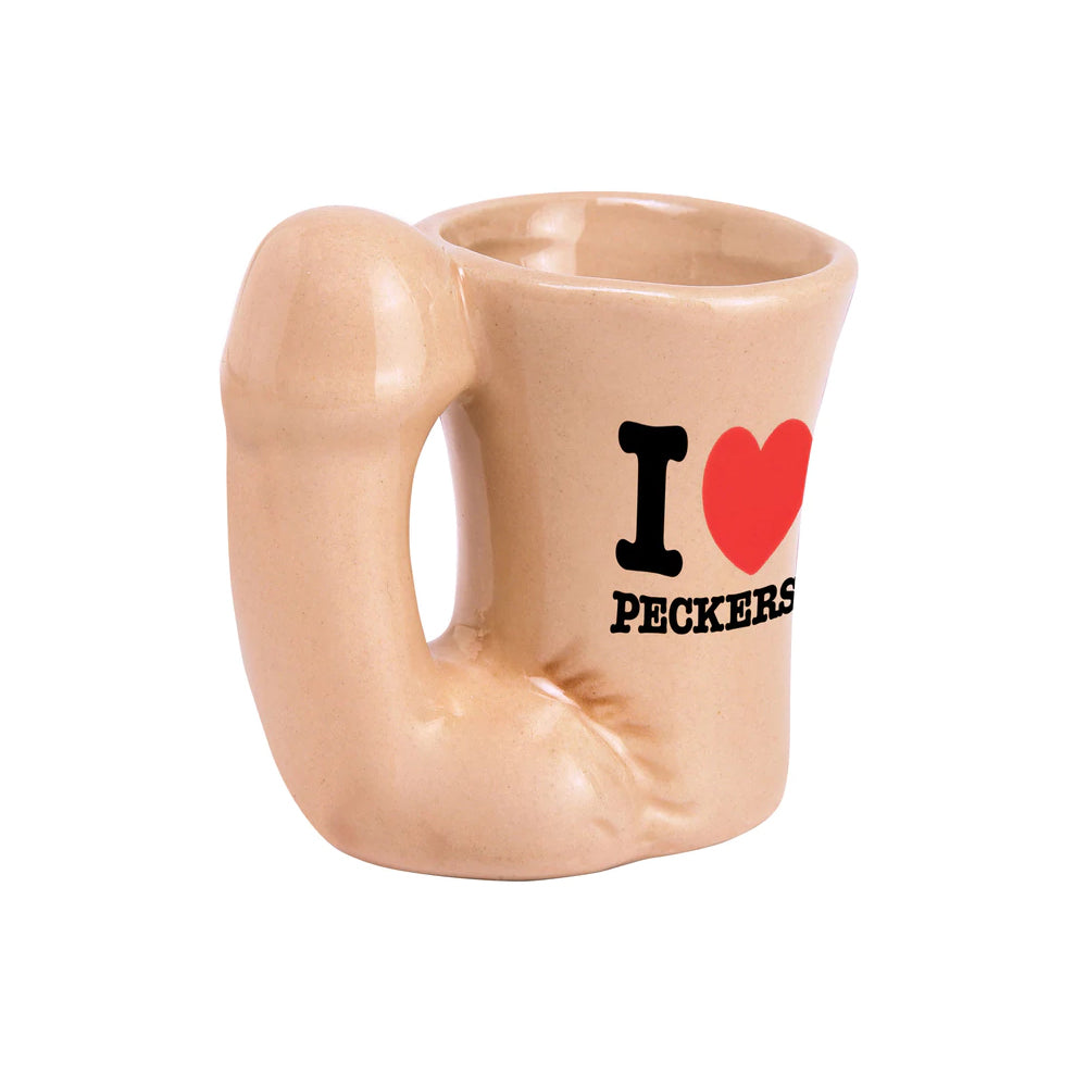 Bachelorette Party Favors Mini Pecker Shot Glass Display of 12 Display | 603912127997 | Available at EroticWarehouse.com