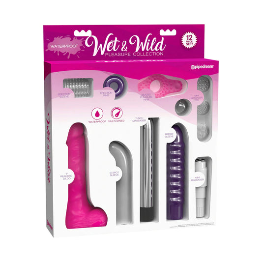 Waterproof Wet & Wild Pleasure Collection | 603912132663 | Available at EroticWarehouse.com