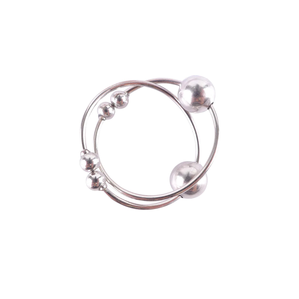 Fetish Fantasy Series Silver Nipple Bull Rings Silver | 603912138184 | Available at EroticWarehouse.com
