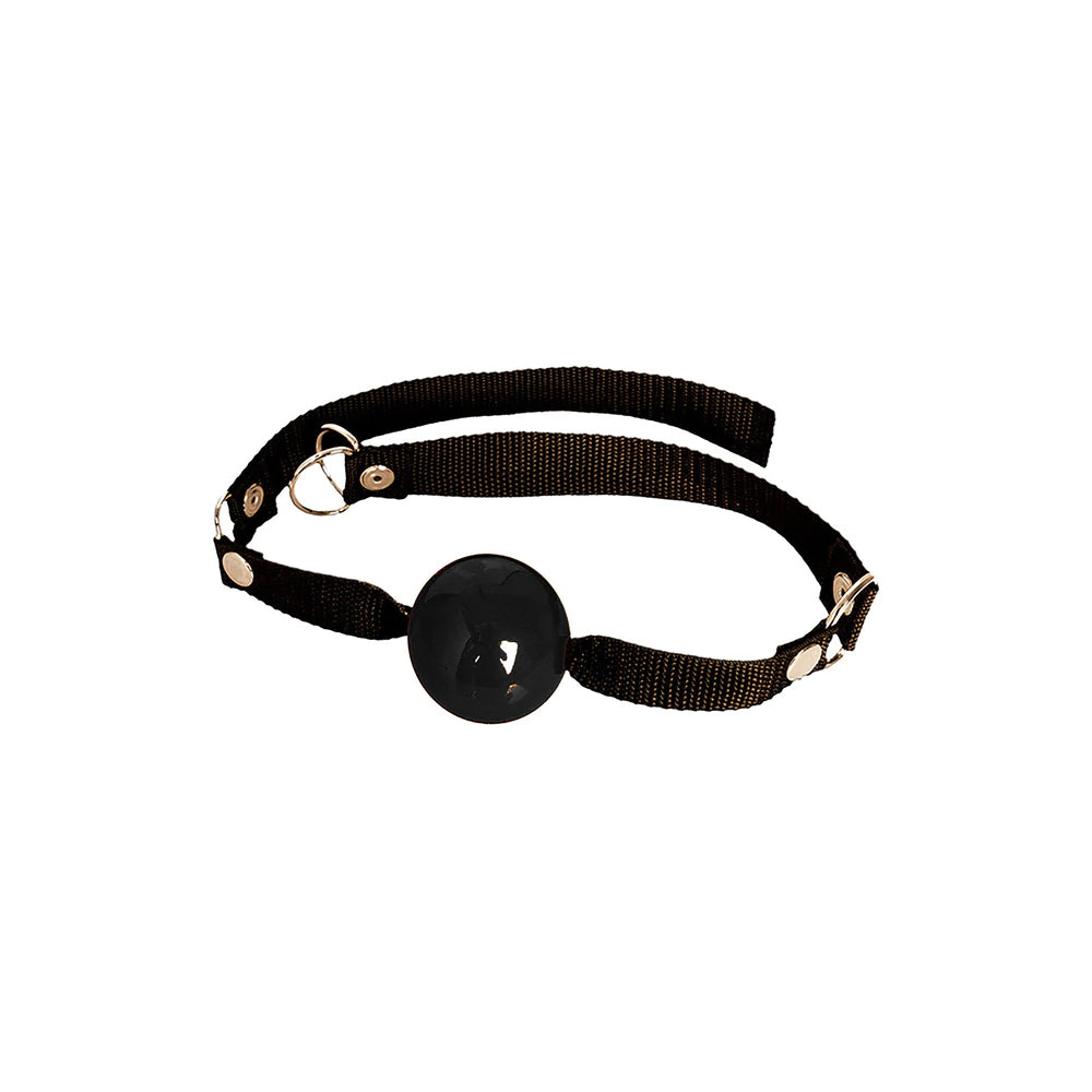 Fetish Fantasy Series Beginner's Ball Gag Black | 603912215250 | Available at EroticWarehouse.com