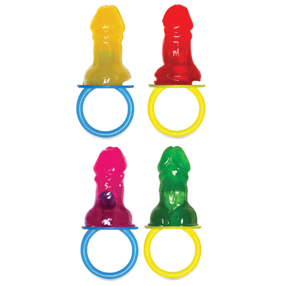 Bachelorette Party Favors Candy Pecker Pacifier Display | 603912254938 | Available at EroticWarehouse.com