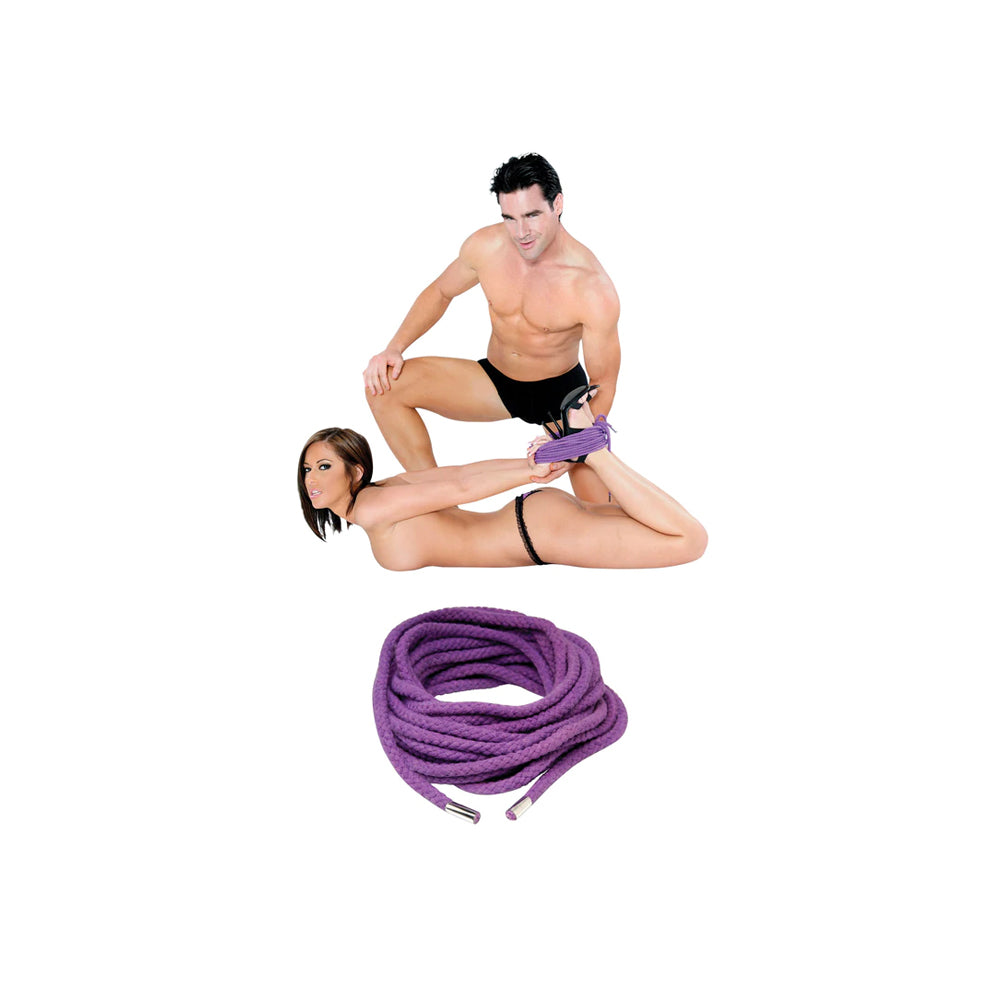 Fetish Fantasy Series Japanese Silk Rope Purple | 603912259377 | Available at EroticWarehouse.com