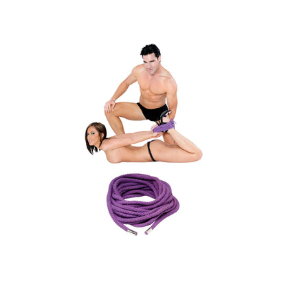 Fetish Fantasy Series Japanese Silk Rope Purple | 603912259377 | Available at EroticWarehouse.com