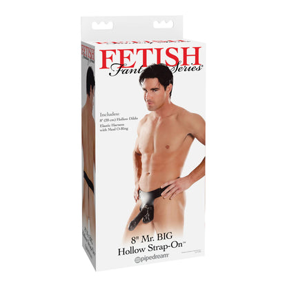Fetish Fantasy Series Mr. Big Hollow 8" Strap-on Black | 603912264562 | Available at EroticWarehouse.com