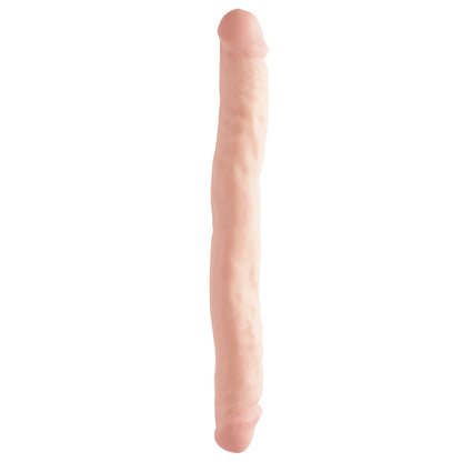 Basix Rubber Works 12" Double Dong Flesh | 603912265323 | Available at EroticWarehouse.com
