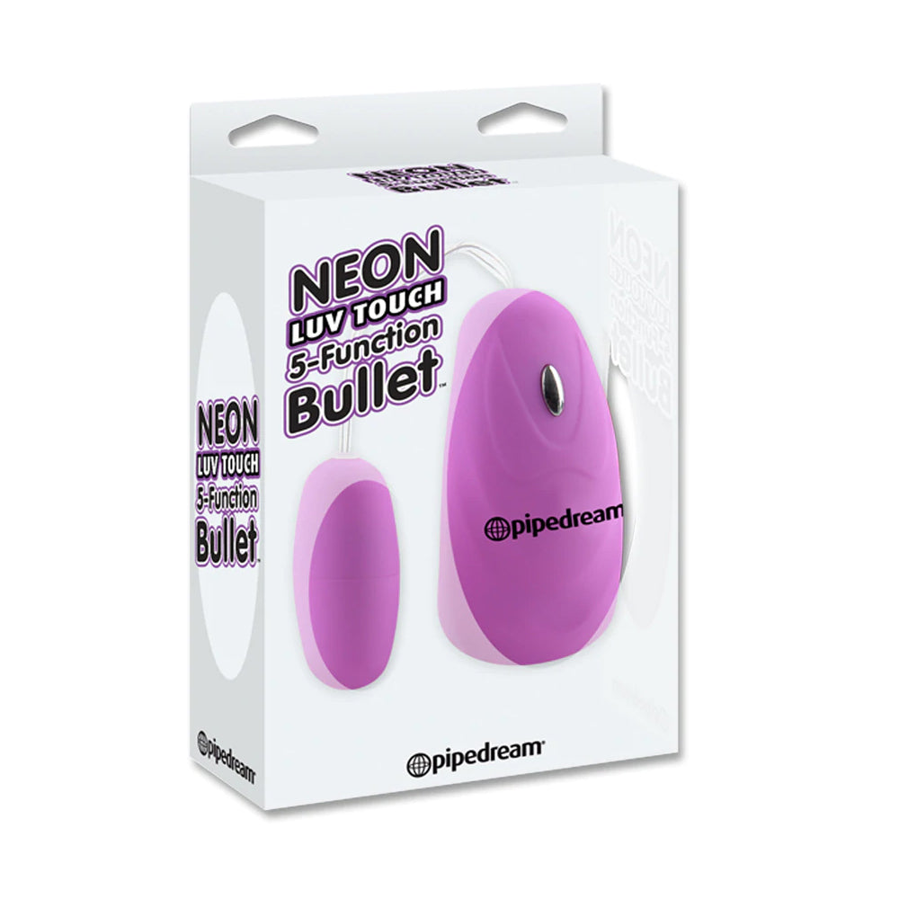 Neon Luv Touch 5 Function Bullet Purple | 603912274752 | Available at EroticWarehouse.com