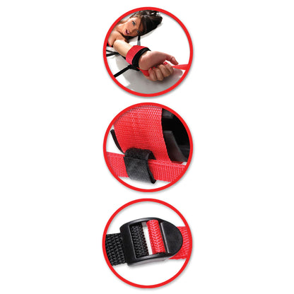 Fetish Fantasy Series Fantasy Web Bed Restraint System | 603912289794 | Available at EroticWarehouse.com