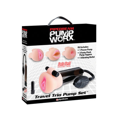 Pump Worx Travel Trio Pump Set | 603912294699 | Available at EroticWarehouse.com