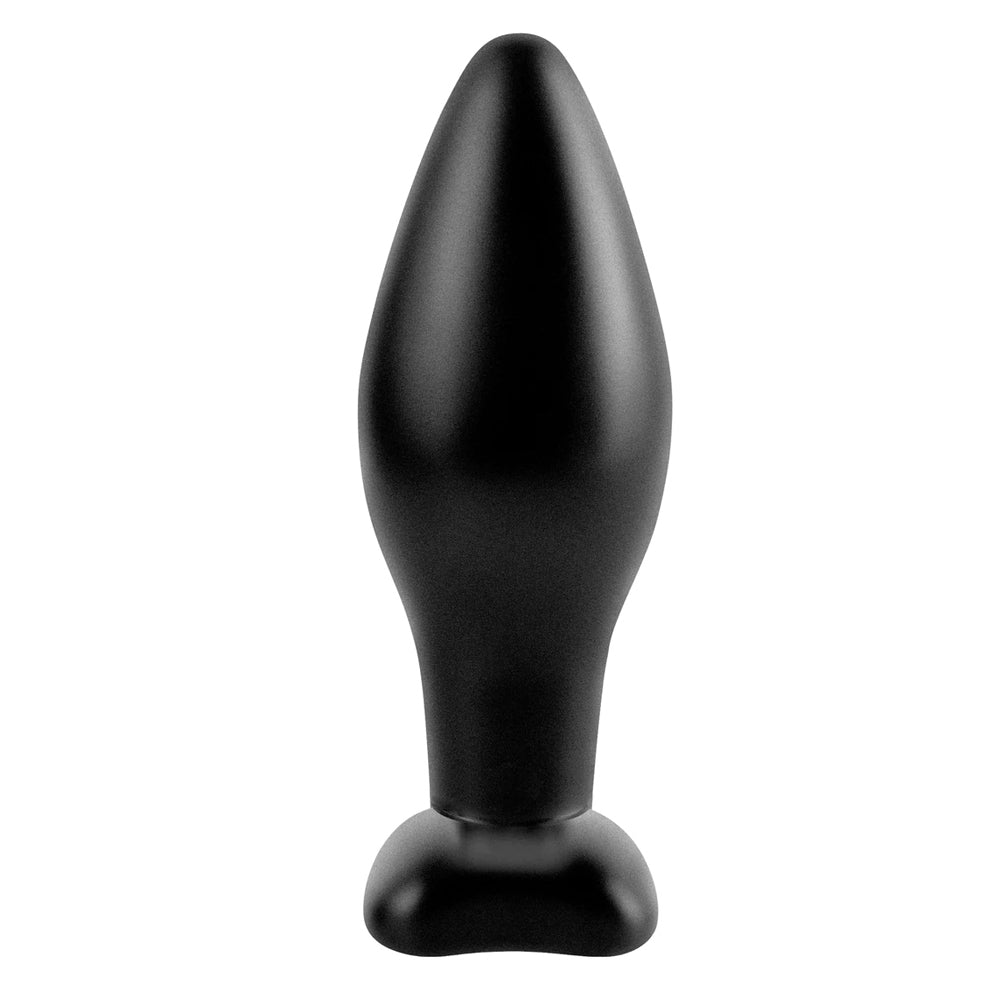 Anal Fantasy Collection Medium Silicone Plug Black | 603912331998 | Available at EroticWarehouse.com