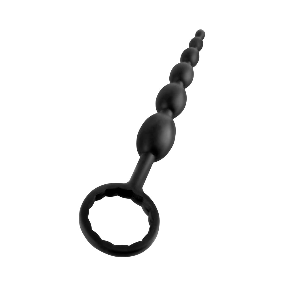 Anal Fantasy Collection First-Time Fun Beads Black | 603912332445 | Available at EroticWarehouse.com