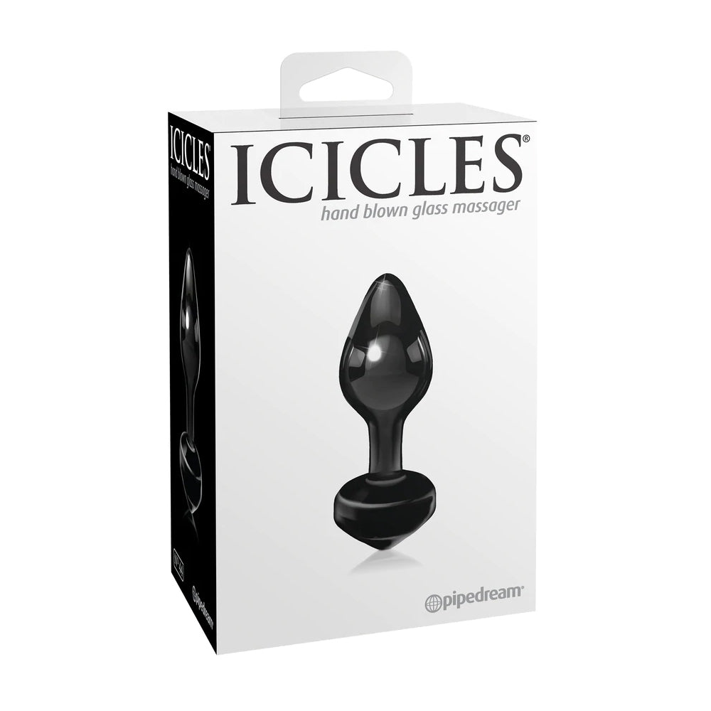 Icicles No. 44 Black | 603912337297 | Available at EroticWarehouse.com