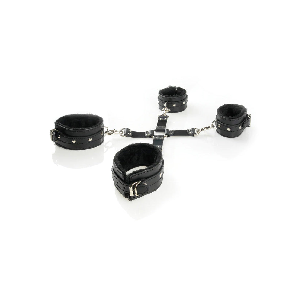 Fetish Fantasy Limited Edition Cumfy Hogtie Black | 603912342208 | Available at EroticWarehouse.com