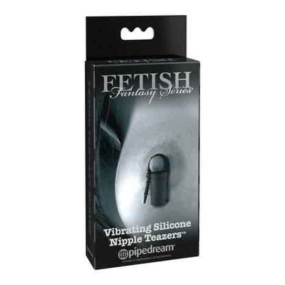 Fetish Fantasy Limited Edition Vibrating Silicone Nipple Teazers Black | 603912343335 | Available at EroticWarehouse.com