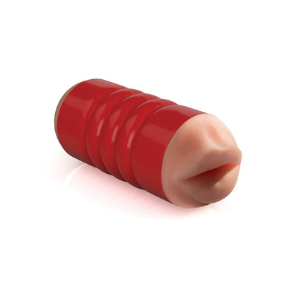 Pipedream Extreme Toyz Tight Grip Mouth & Ass Masturbator Red | 603912357936 | Available at EroticWarehouse.com