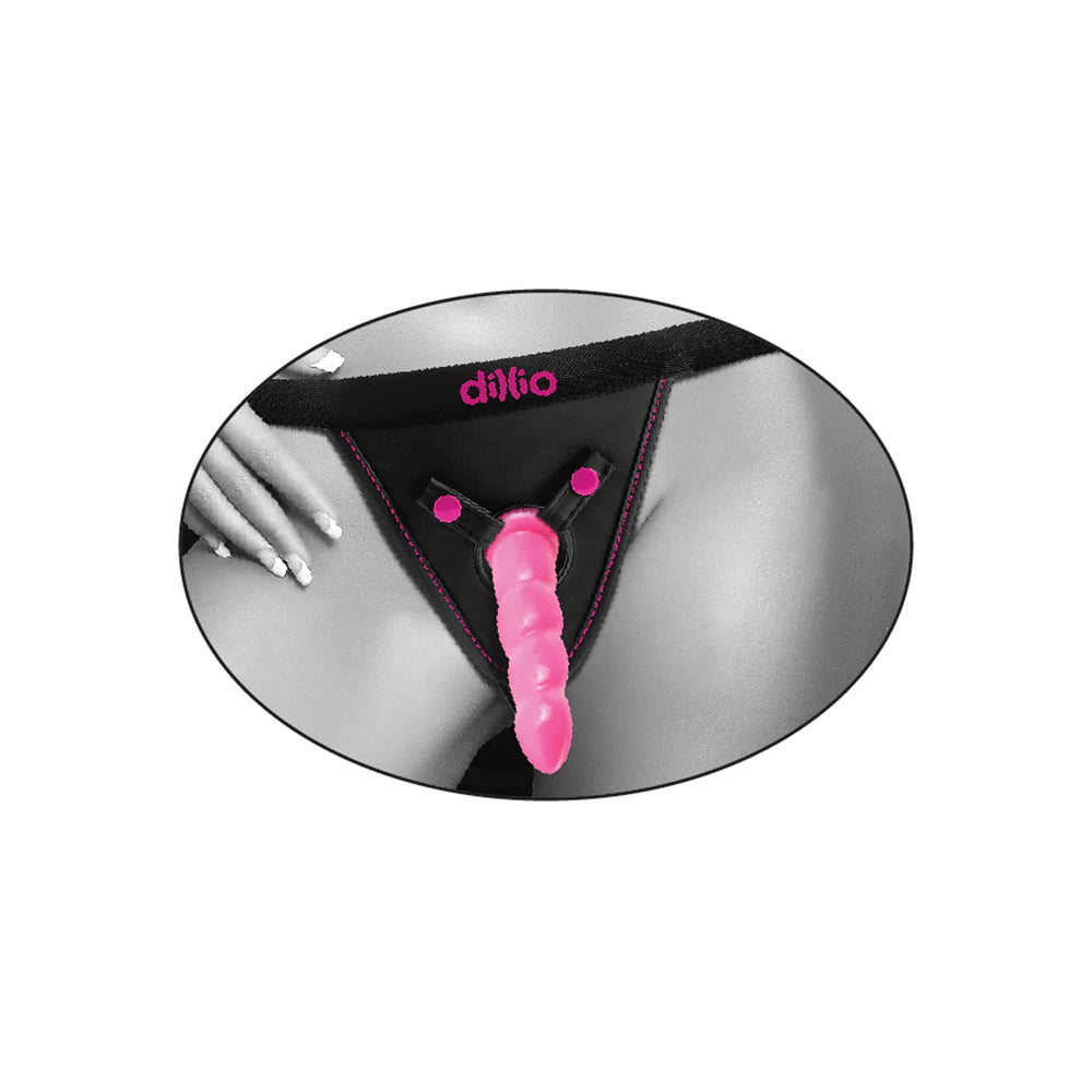 Dillio Perfect Fit Harness Black | 603912737615 | Available at EroticWarehouse.com