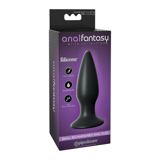 Anal Fantasy Elite Collection Small Rechargeable Anal Plug | 603912751659 | Available at EroticWarehouse.com