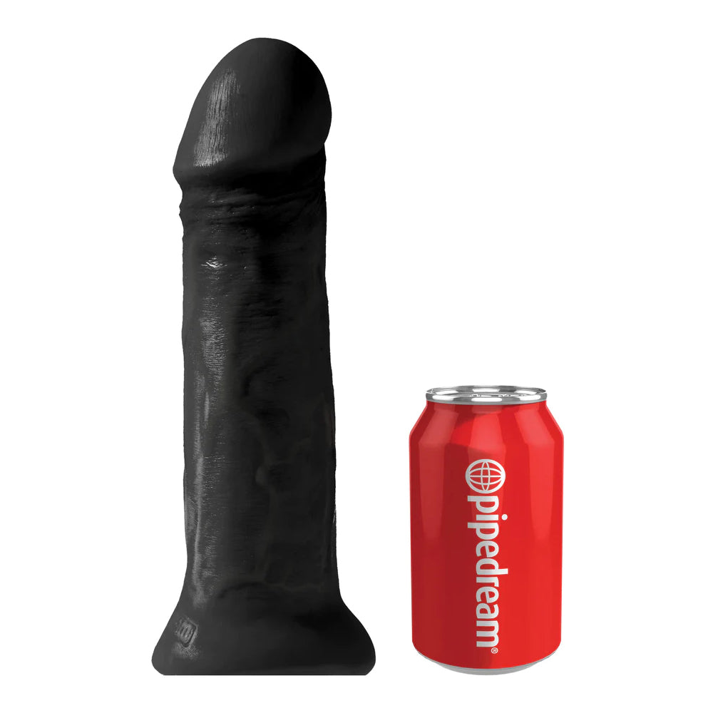King Cock 11" Cock Black | 603912754018 | Available at EroticWarehouse.com