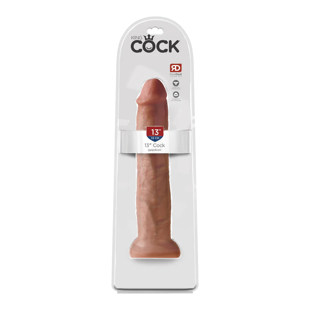 King Cock 13" Cock Tan | 603912754063 | Available at EroticWarehouse.com