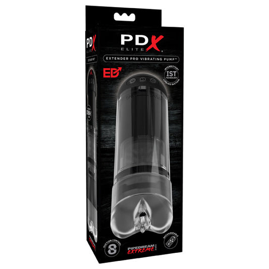 PDX Elite Extender Pro Vibrating Pump | 603912755435 | Available at EroticWarehouse.com