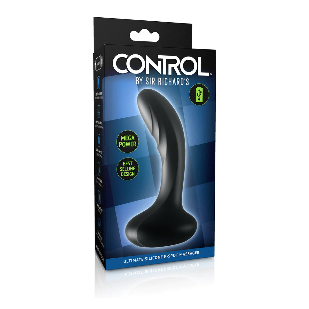 Control By Sir Richard's Ultimate Silicone P-Spot Massager | 603912755497 | Available at EroticWarehouse.com