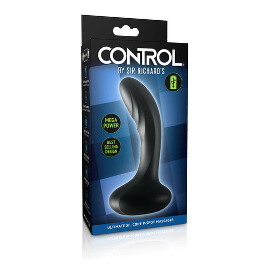 Control By Sir Richard's Ultimate Silicone P-Spot Massager | 603912755497 | Available at EroticWarehouse.com