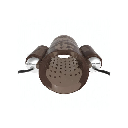 Classix Dual Vibrating Penis Sleeve Smoke | 603912757811 | Available at EroticWarehouse.com