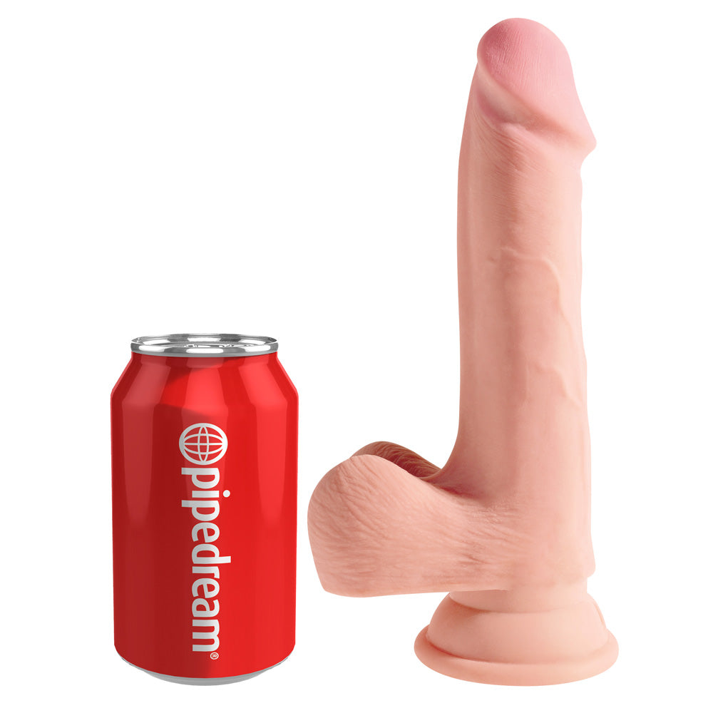 King Cock Plus 7.5" Triple Density Cock With Balls | 603912762518 | Available at EroticWarehouse.com