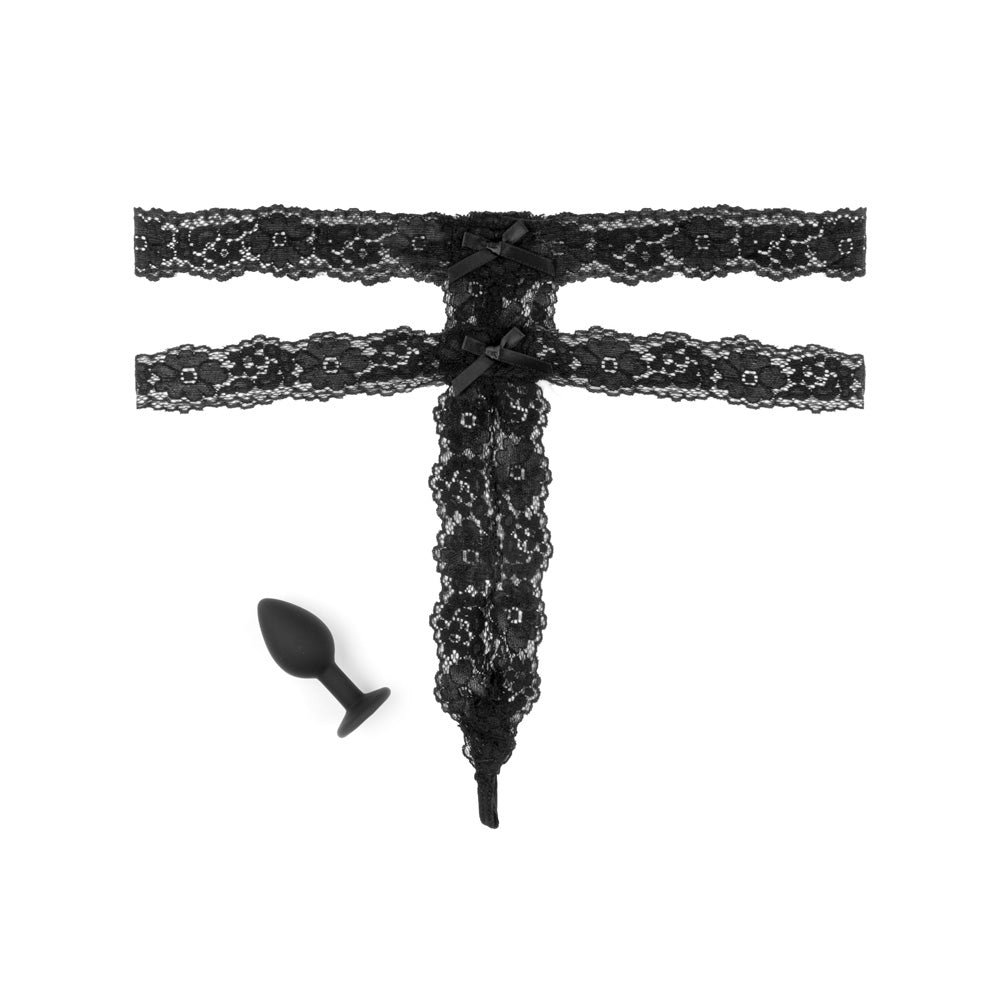 Hookup Panties Crotchless Secret Gem S-L | 603912767643 | Available at EroticWarehouse.com