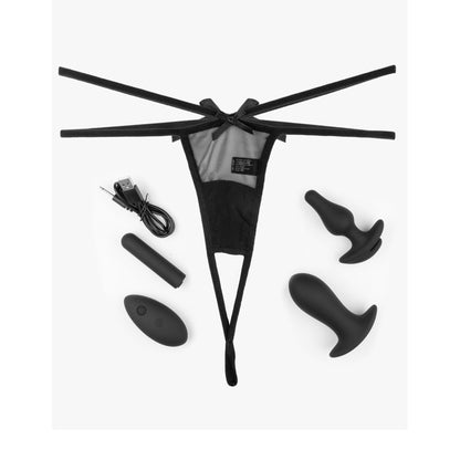 Hookup Panties Remote Triple Teaser Xl-Xxl | 603912767780 | Available at EroticWarehouse.com