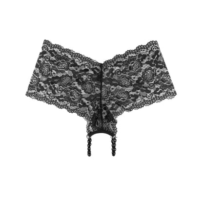 Hookup Panties Pleasure Pearl Boy Shorts S-L | 603912767803 | Available at EroticWarehouse.com